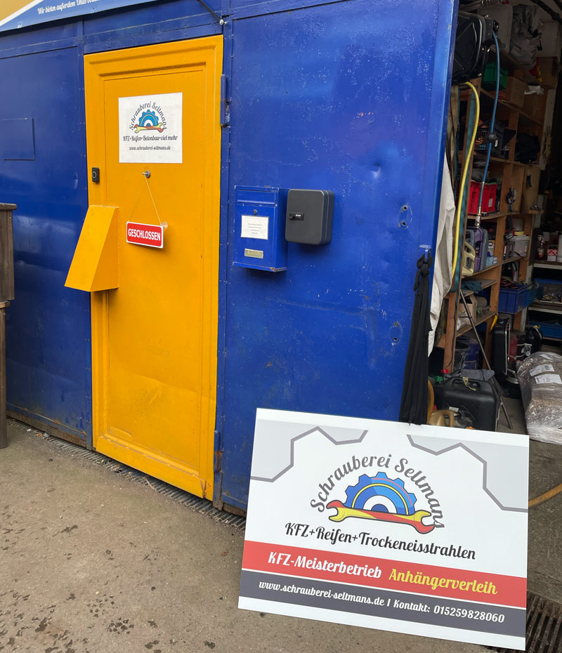 Eingang zur Werkstatt